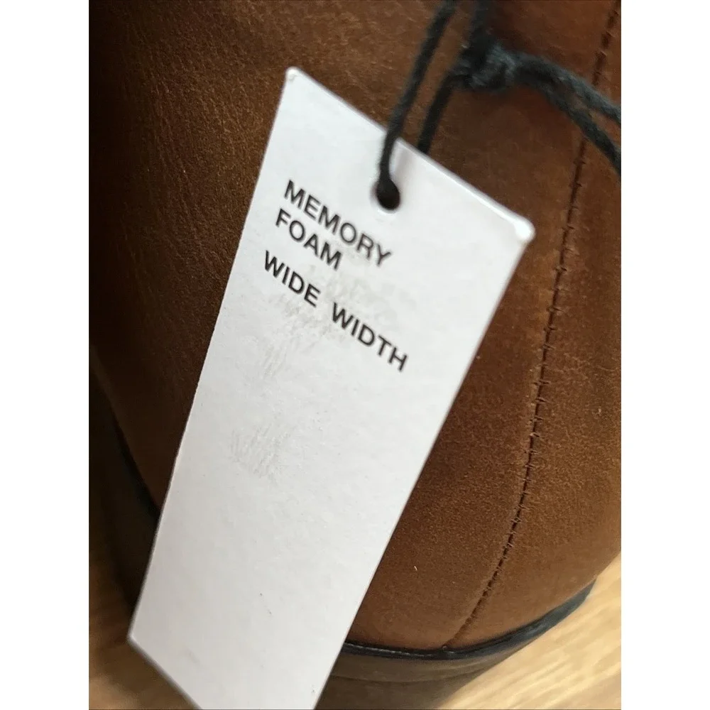 Sonoma Millo‎ Ankle Boots in Cognac Womens Size 8.5 WIDE NEW